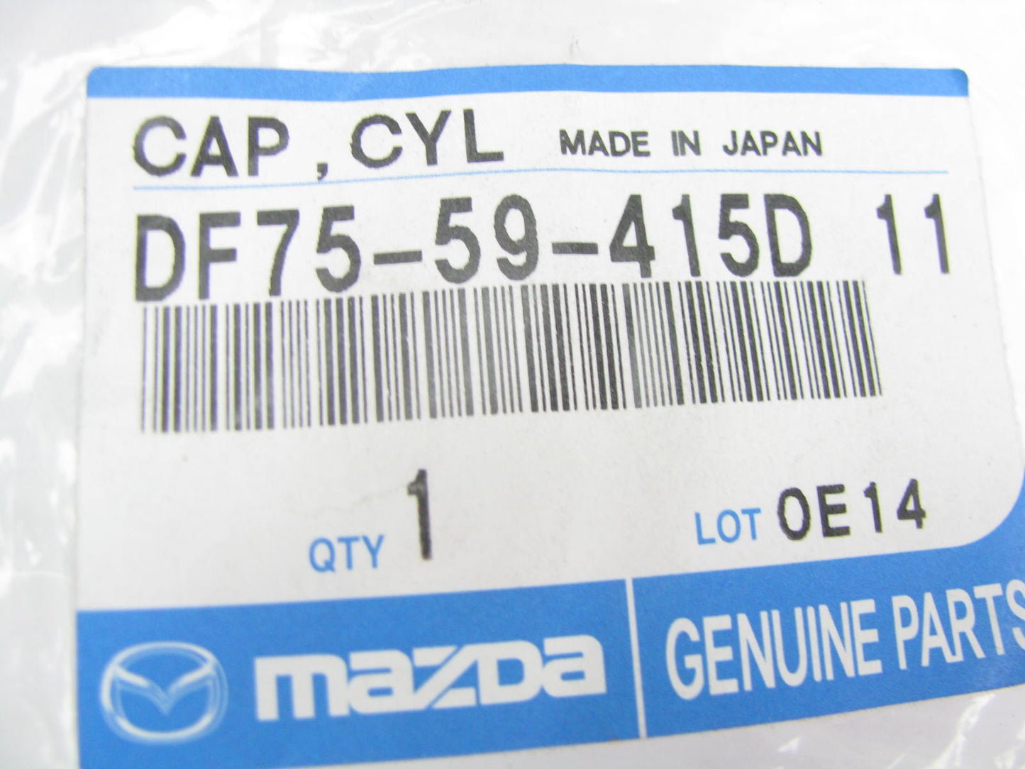 NEW - OEM Mazda DF7559415D11 Rear Left Door Handle Cover 2011-2014 2