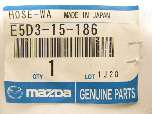 New OEM Mazda E5D3-15-186 Radiator Coolant Hose Upper 86-89 323 Protege 1.6L