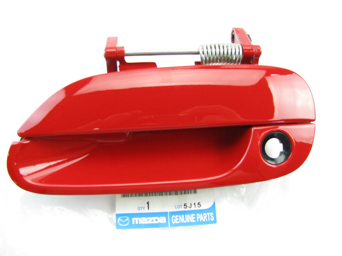 NEW - OEM FRONT LEFT Door Outside Handle RED 1998-05 Mazda Miata EA0159410G10