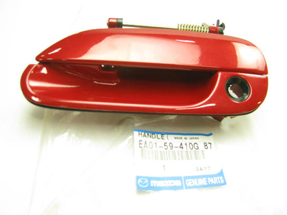 NEW FRONT LEFT Exterior Door Handle OEM For 2004-2005 Mazda Miata Velocity RED