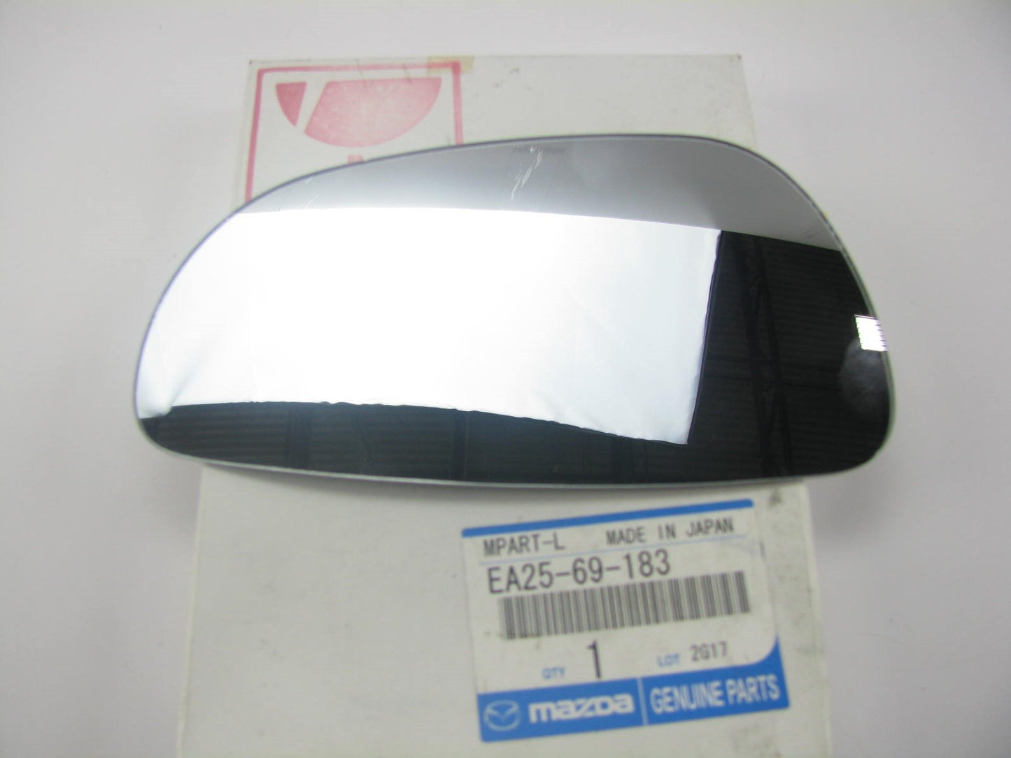 New Genuine Left Side Door Mirror Glass ONLY OEM For 1994 Mazda 626 EA2569183