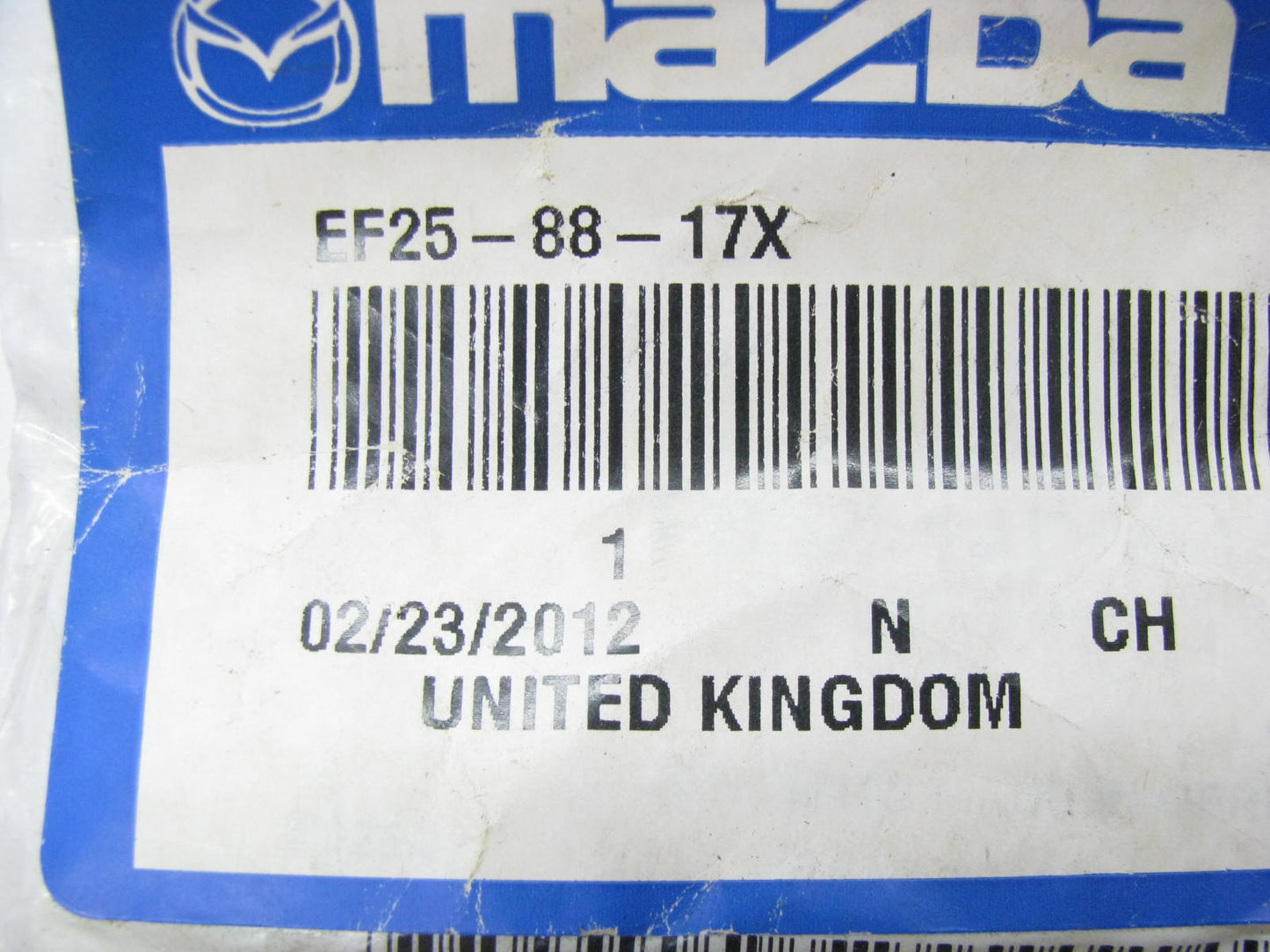 NEW - OEM Mazda EF25-88-17X Front Left Seat Heat Switch 2001-2004 Tribute