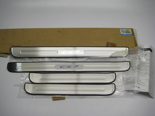 NEW - OEM MAZDA EG21V1370 Chrome Door Sill Trim Set For 2010-2012 CX-7