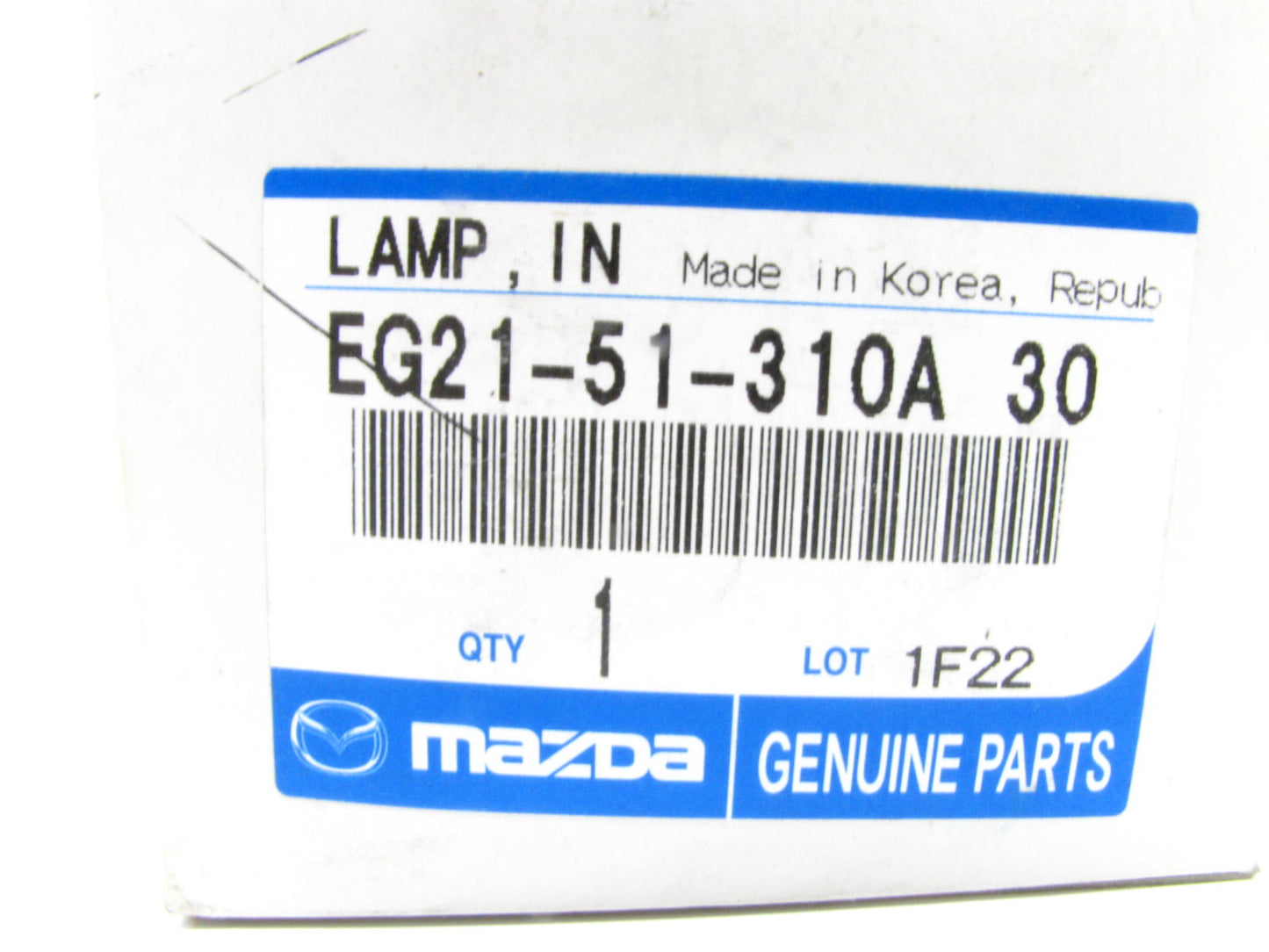 NEW - OEM Mazda EG2151310A30 Interior Dome Light Assembly 2009-2013 6