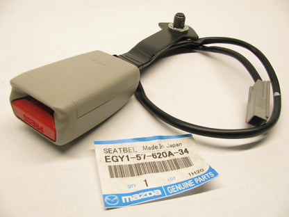 New Genuine OEM Mazda EGY1-57-620A-34 Front Right Seat Belt Buckle 07-09 CX-7