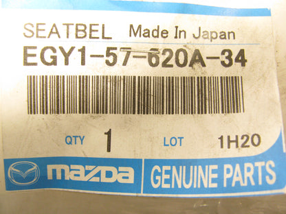 New Genuine OEM Mazda EGY1-57-620A-34 Front Right Seat Belt Buckle 07-09 CX-7