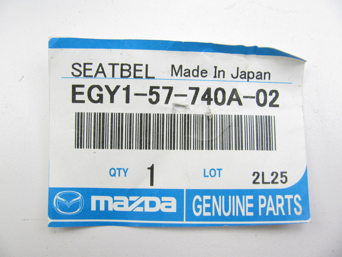 NEW GENUINE Rear Left Safety Belt W/ Retractor OEM 2007-2009 Mazda CX -7