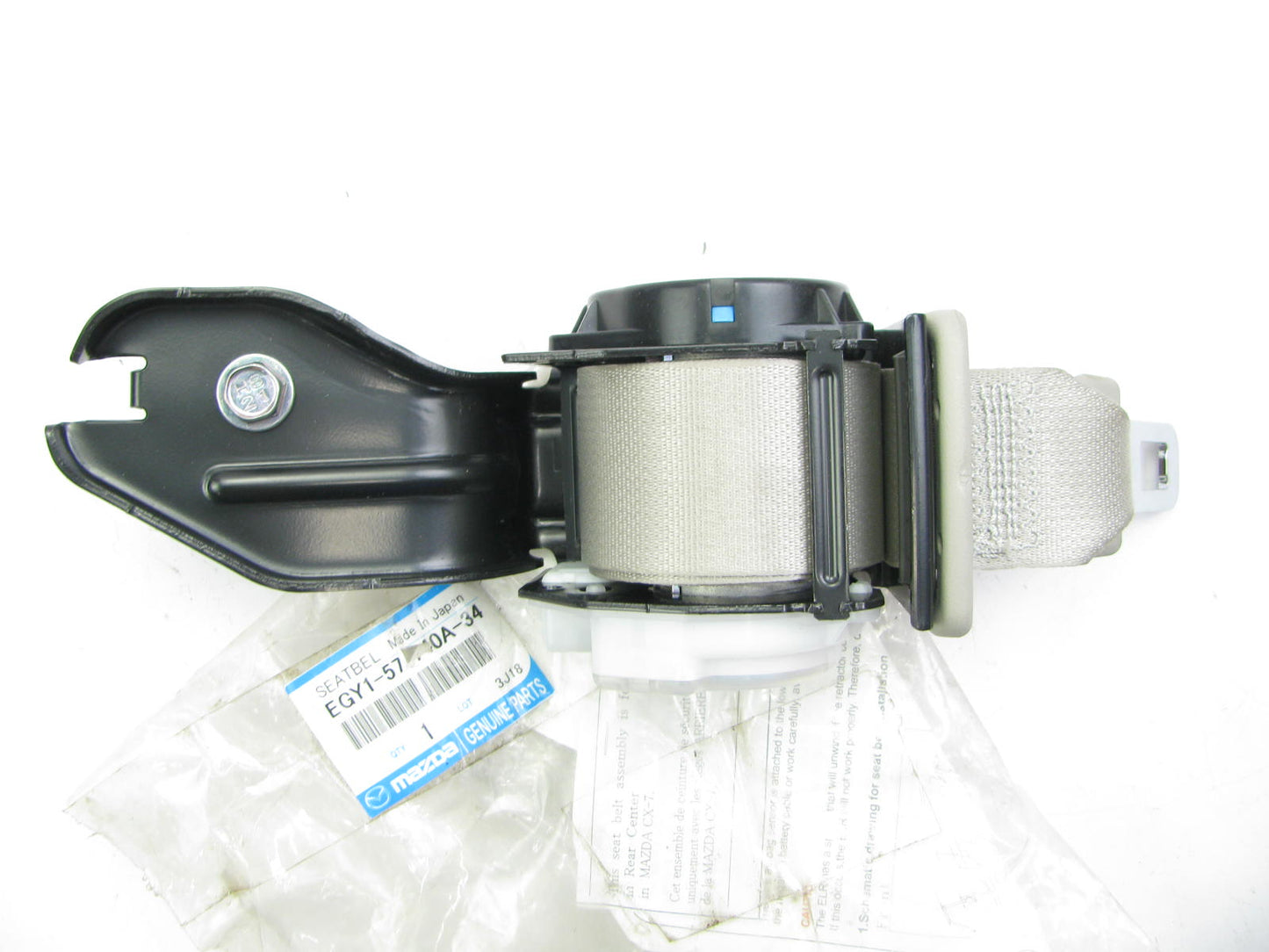 NEW - OEM Mazda EGY1-57-740A-34  Rear Left Seat Belt Retractor 2007-2009 CX-7