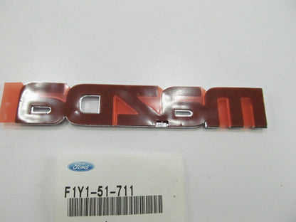 NEW GENUINE MAZDA Trunk Lid Emblem Badge OEM For 2004-2011 Mazda RX-8