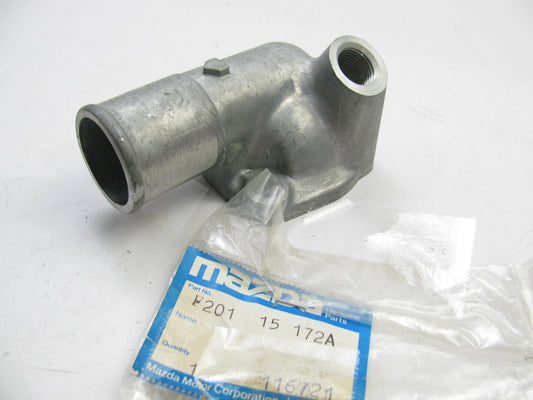 NOS OEM F201-15-172A Coolant Water Outlet For 1988-1991 Mazda 626, MX-6 Manual T