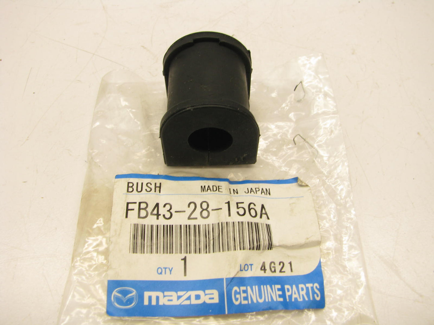 NEW - OEM Mazda FB43-28-156A Rear Sway Bar Bushings For 1989-1991 RX-7