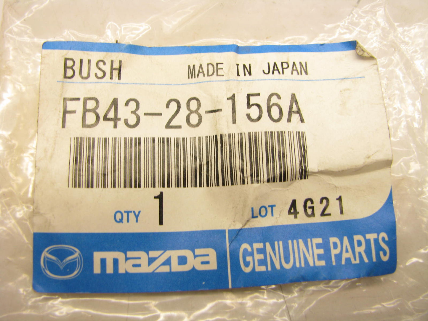 NEW - OEM Mazda FB43-28-156A Rear Sway Bar Bushings For 1989-1991 RX-7