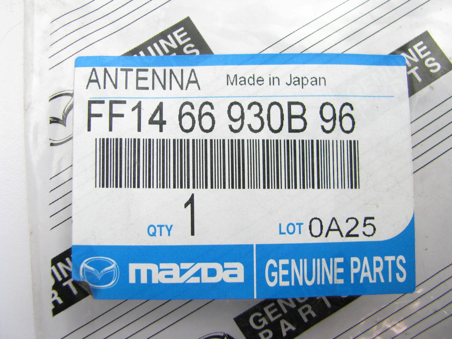 New Genuine Radio Antenna Aurora Blue Color OEM For 2010-2011 Mazda RX-8