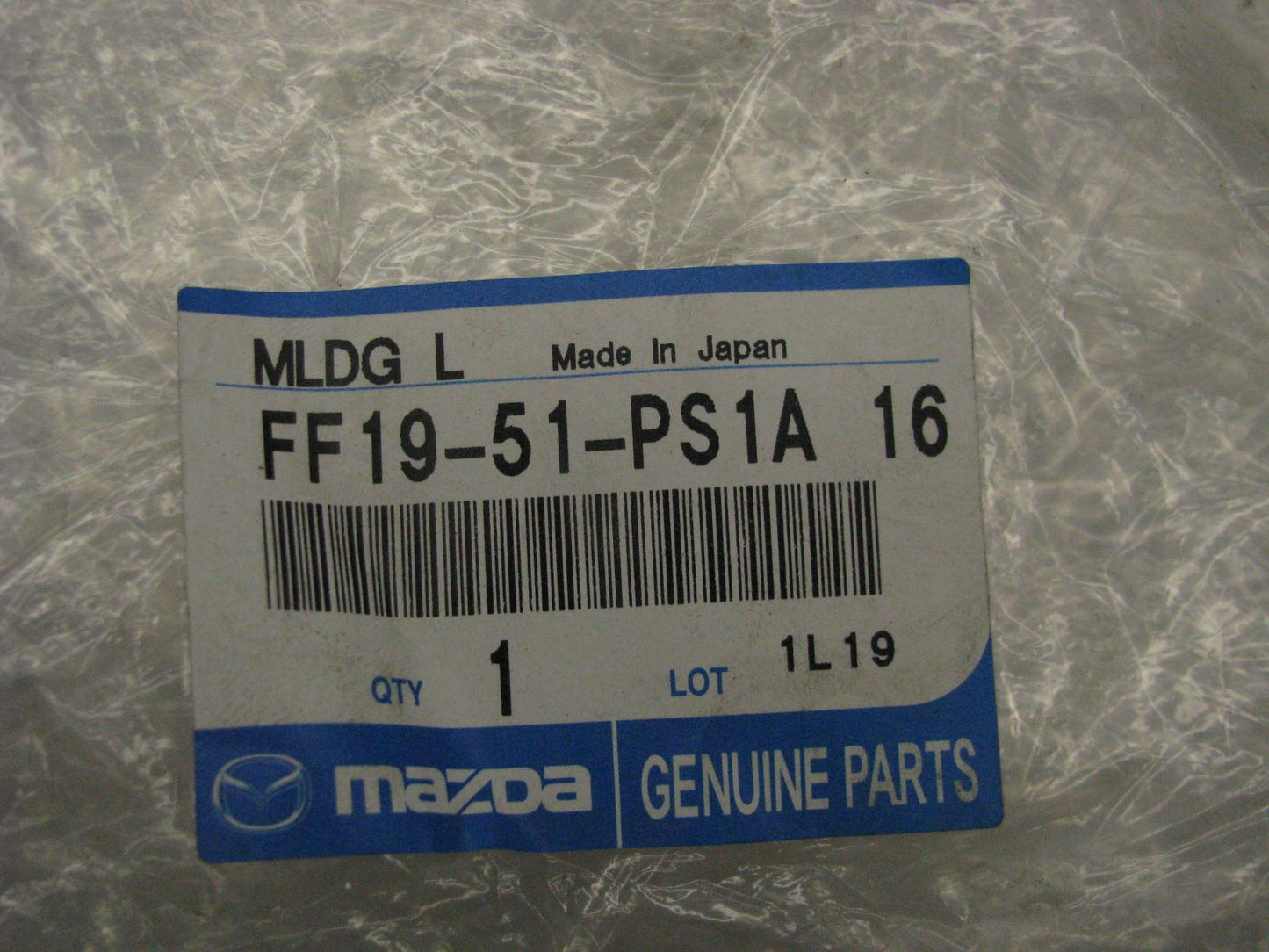 Left Drivers Side Rear Quarter Panel Moulding OEM For 2009-2011 Mazda RX8