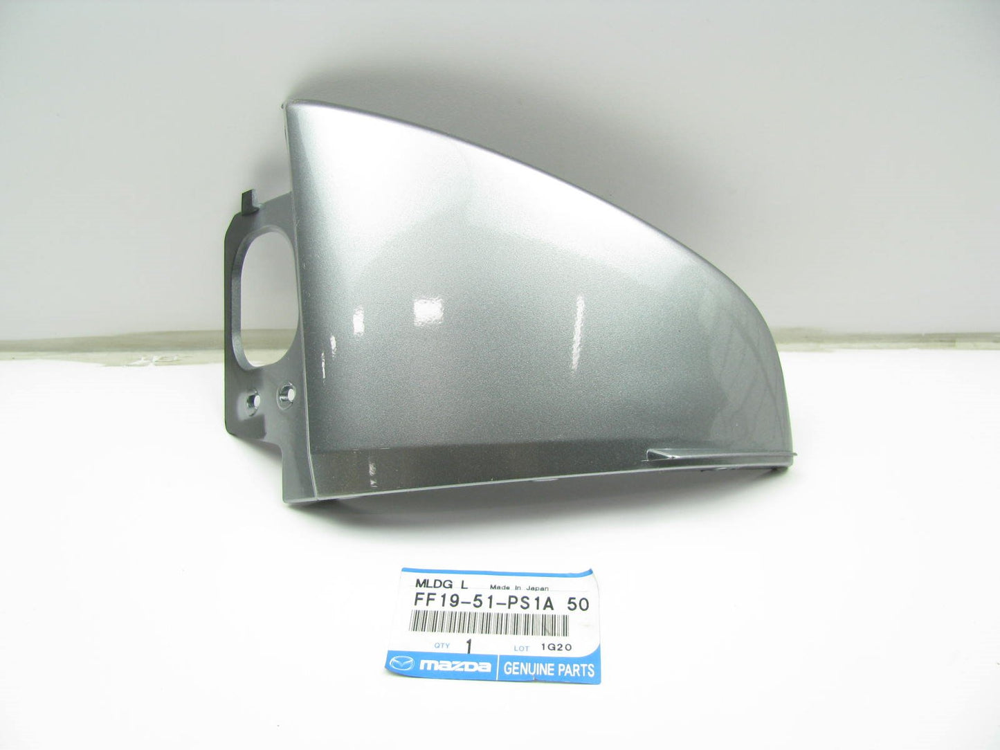 New OEM Left Side Aluminum Metallic Rear Moulding Panel For 2010-2011 Mazda RX-8