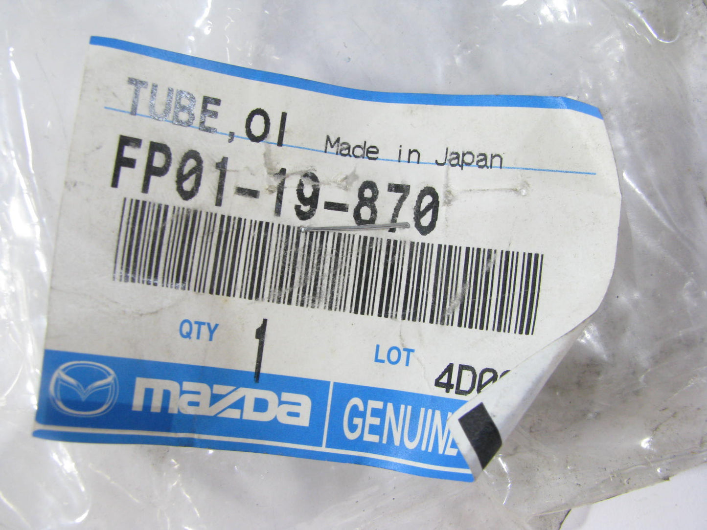 NEW - OEM Mazda FP01-19-870 Transmission Oil Level Indicator Tube 2002-2006 MPV