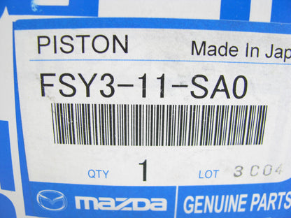 NEW GENUINE Standard Size Engine Piston OEM 98-03 Mazda 2.0L DOHC FSY311SA0