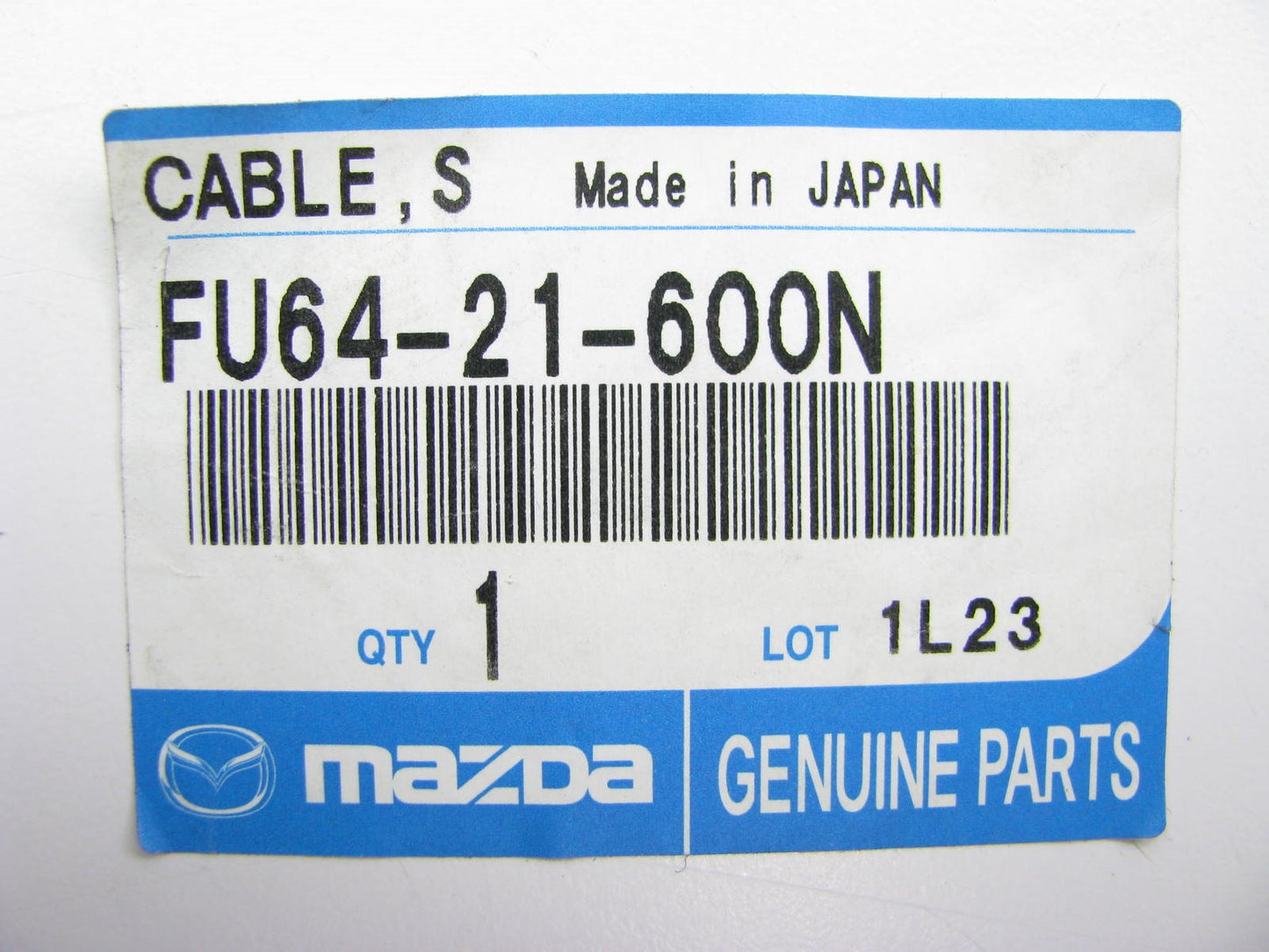 New Genuine Automatic Transmission Throttle Control Cable OEM Mazda FU6421600N