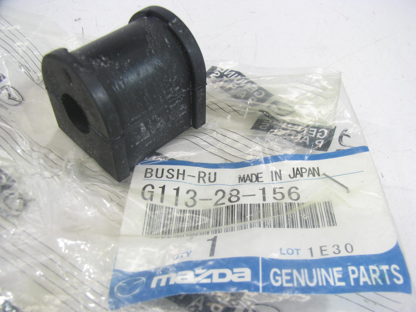 NEW - OEM Mazda G113-28-156 Rear Stabilizer Sway Bar Bushing 1999-2005 Miata