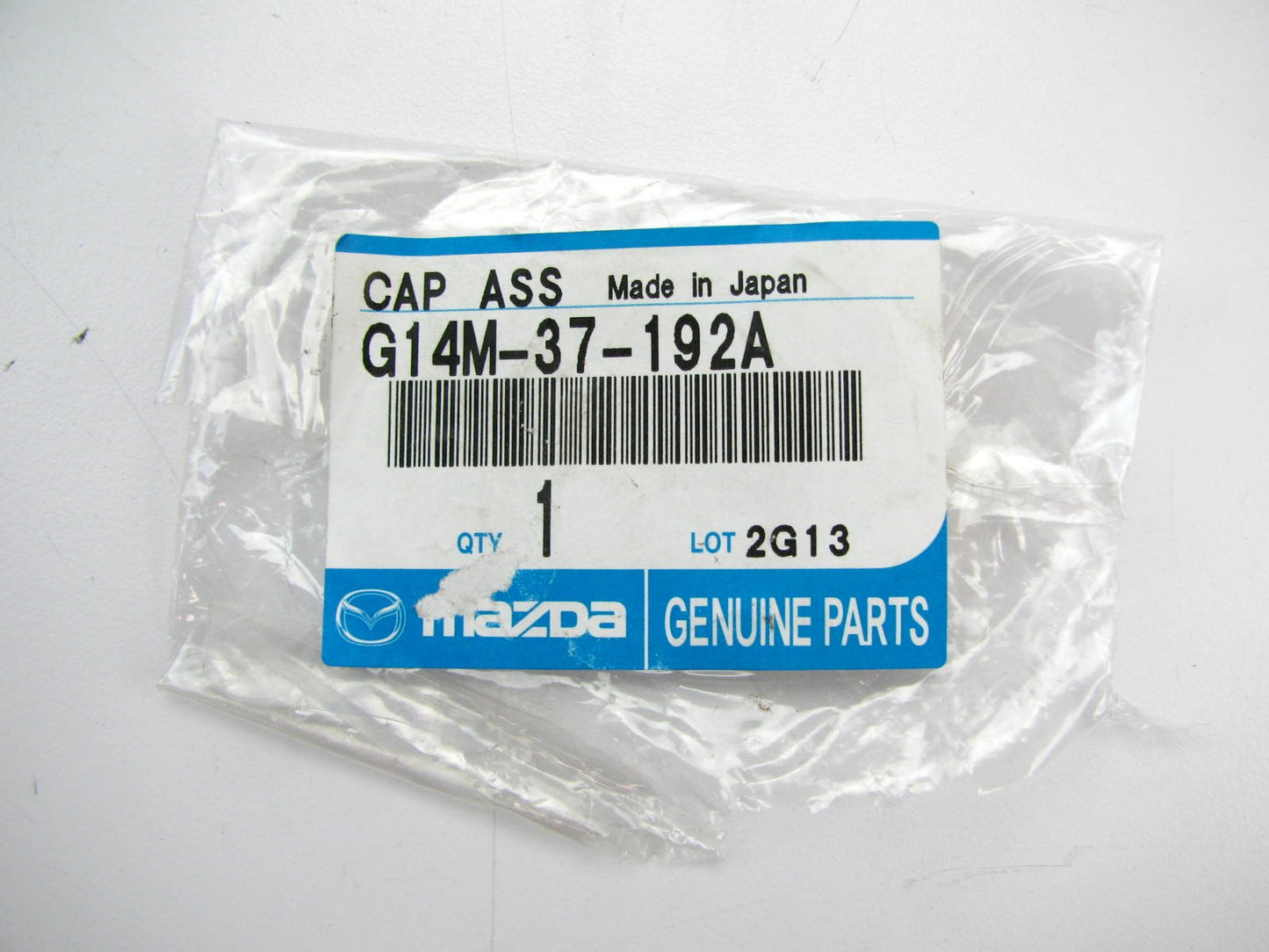 (1) New Genuine OEM Mazda G14M37192A Wheel Center Cap