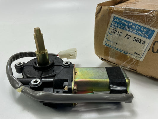 NOS OEM Mazda G212-72-58XA Right Power Window Motor 90-92 MX-6, 91-92 626