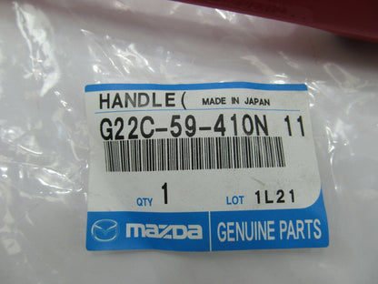 NEW - OEM G22C59410N11 Rear Left Outside Door Handle 2007-2009 Mazda 3 TRUE RED