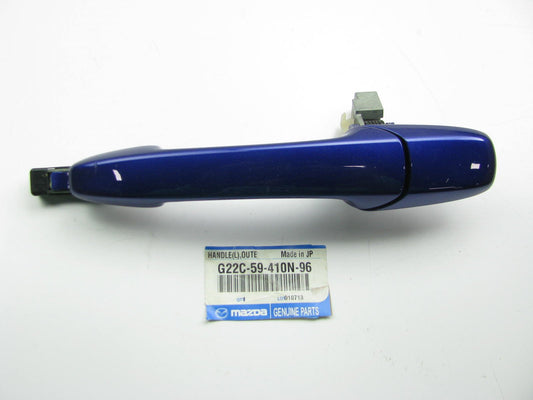 NEW - OEM Rear Left Outside Door Handle Aurora Blue 2007-08 Mazda 3 2007-09 CX-7