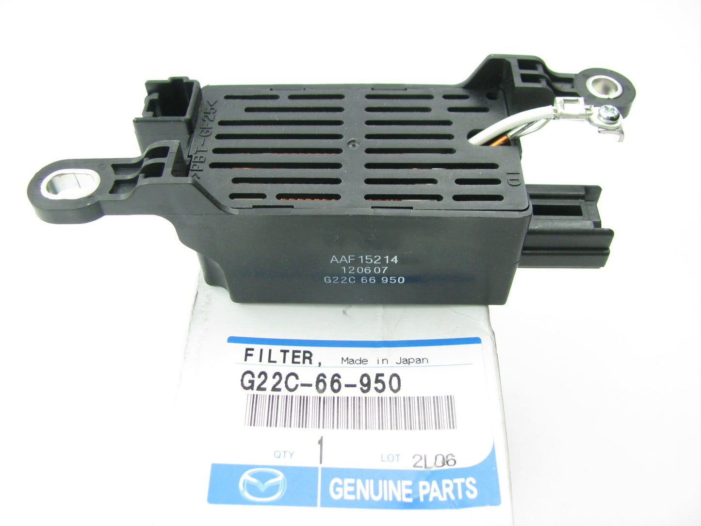 NEW GENUINE - OEM Mazda CD Radio Audio Noise Filter Module G22C66950