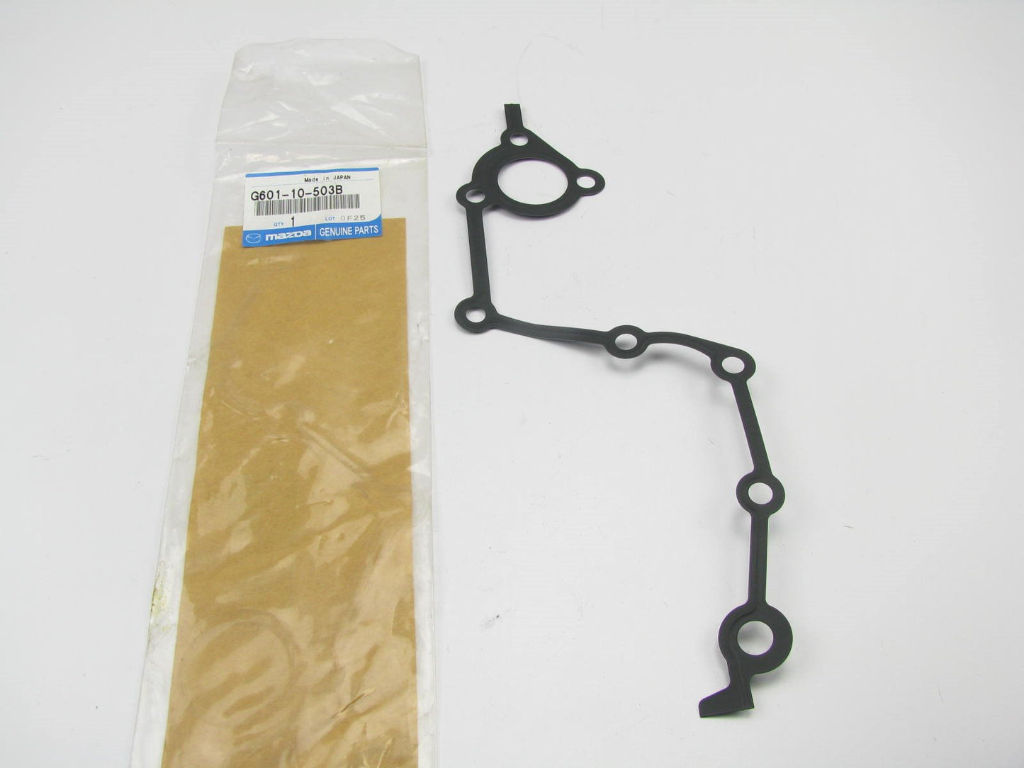 NEW - OEM  Mazda G601-10-503B Left Timing Cover Gasket - 1989-1994 Mazda 2.6L
