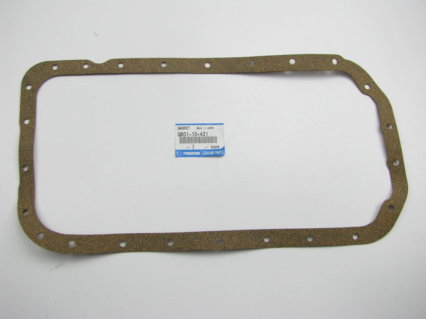 NEW - OEM G60110431 Engine Oil Pan Gasket 1989-1990 Mazda MPV, 1989 B2600