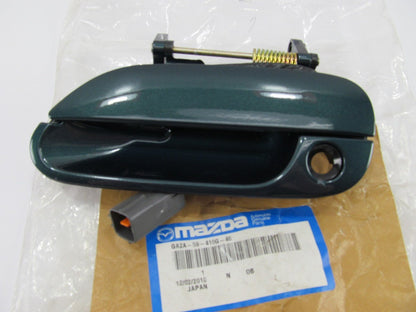 NEW - OEM GA2A59410G46 Front Left Outer Door Handle 1993-94 Mazda MX-6 GREEN