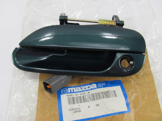 NEW - OEM GA2A59410G46 Front Left Outer Door Handle 1993-94 Mazda MX-6 GREEN