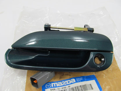 NEW - OEM GA2A59410G46 Front Left Outer Door Handle 1993-94 Mazda MX-6 GREEN