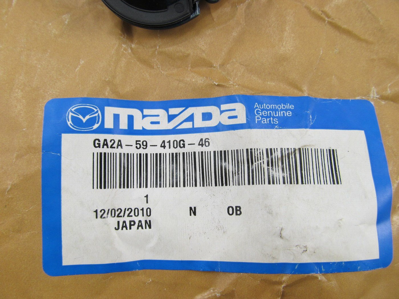 NEW - OEM GA2A59410G46 Front Left Outer Door Handle 1993-94 Mazda MX-6 GREEN