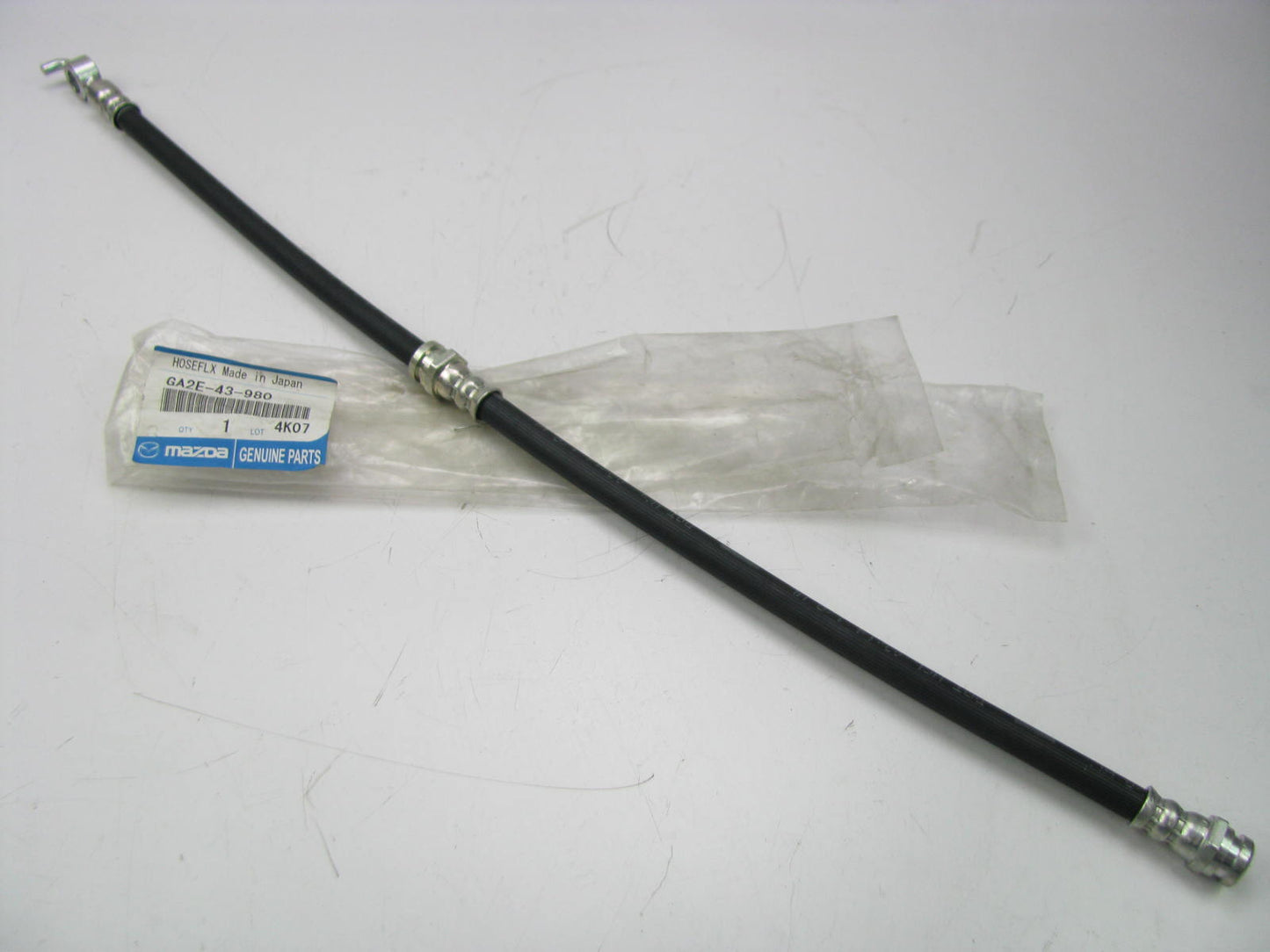 NEW - OEM Mazda GA2E-43-980 Rear Brake Hydraulic Hose 1993-2001 626 1993-97 MX-6
