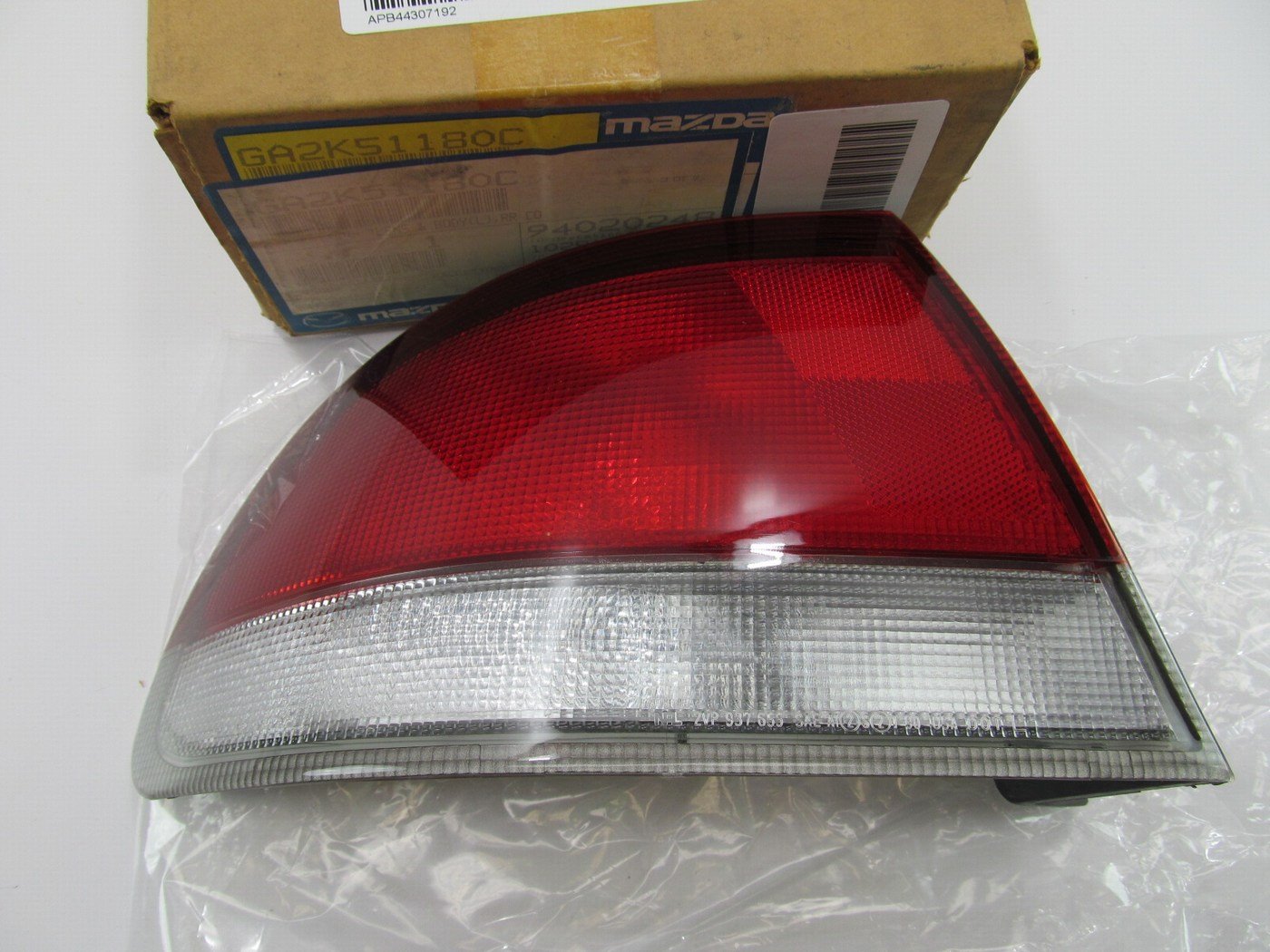 NEW GENUINE OEM Mazda Left Tail Light Tail Lamp 1993-1997 MAZDA 626 GA2K51180C