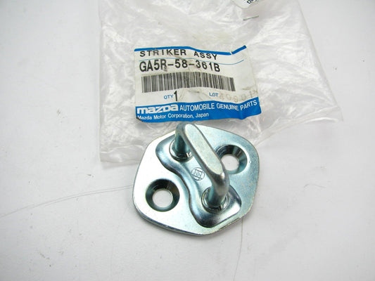 New - Genuine Front Door Lock Striker Plate OEM 1998-2006 Mazda 626, 00-06 MPV