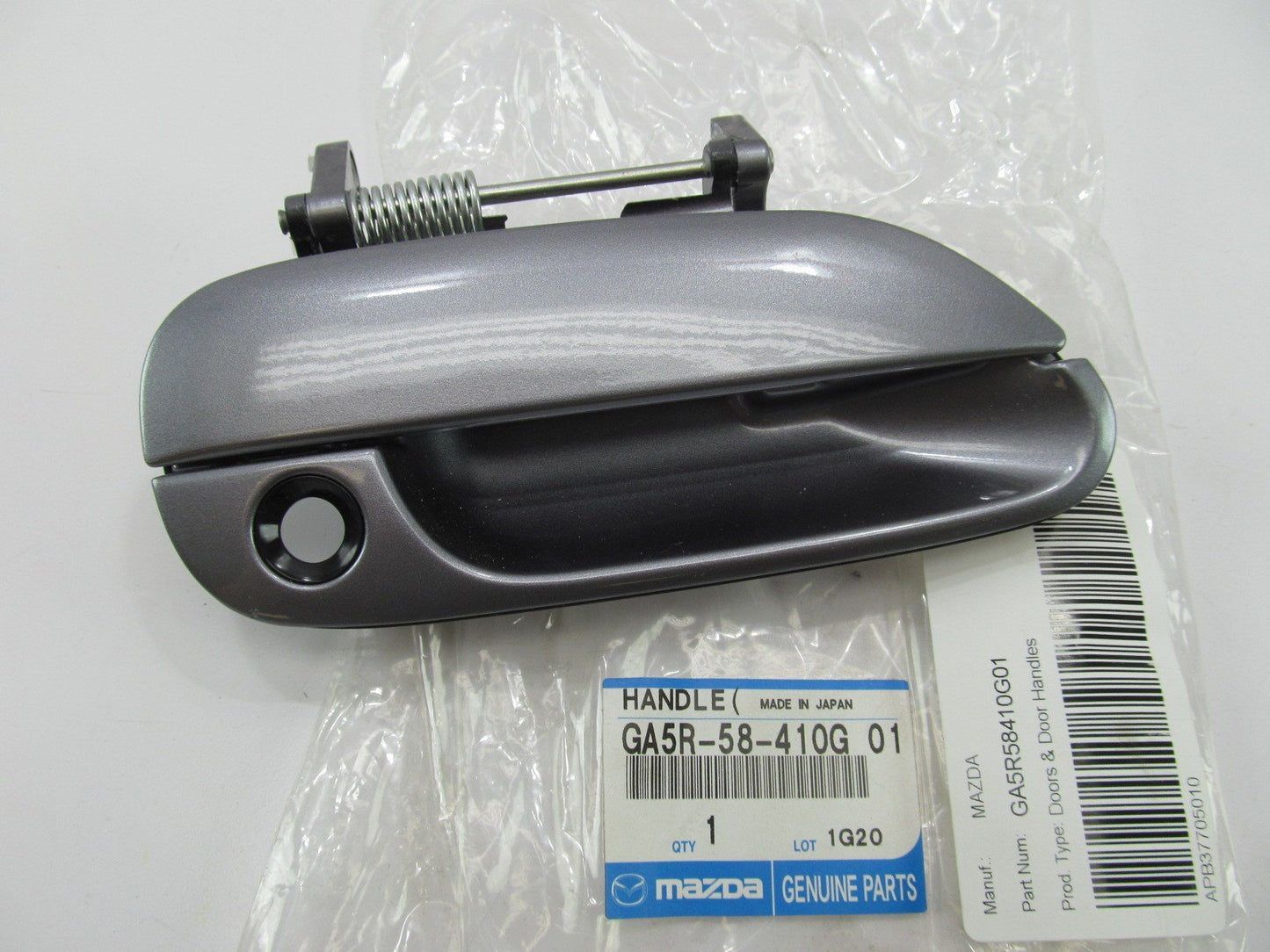 NEW Genuine OEM Right Passengers Side Door Handle For 01-05 Miata  Titanium Gray