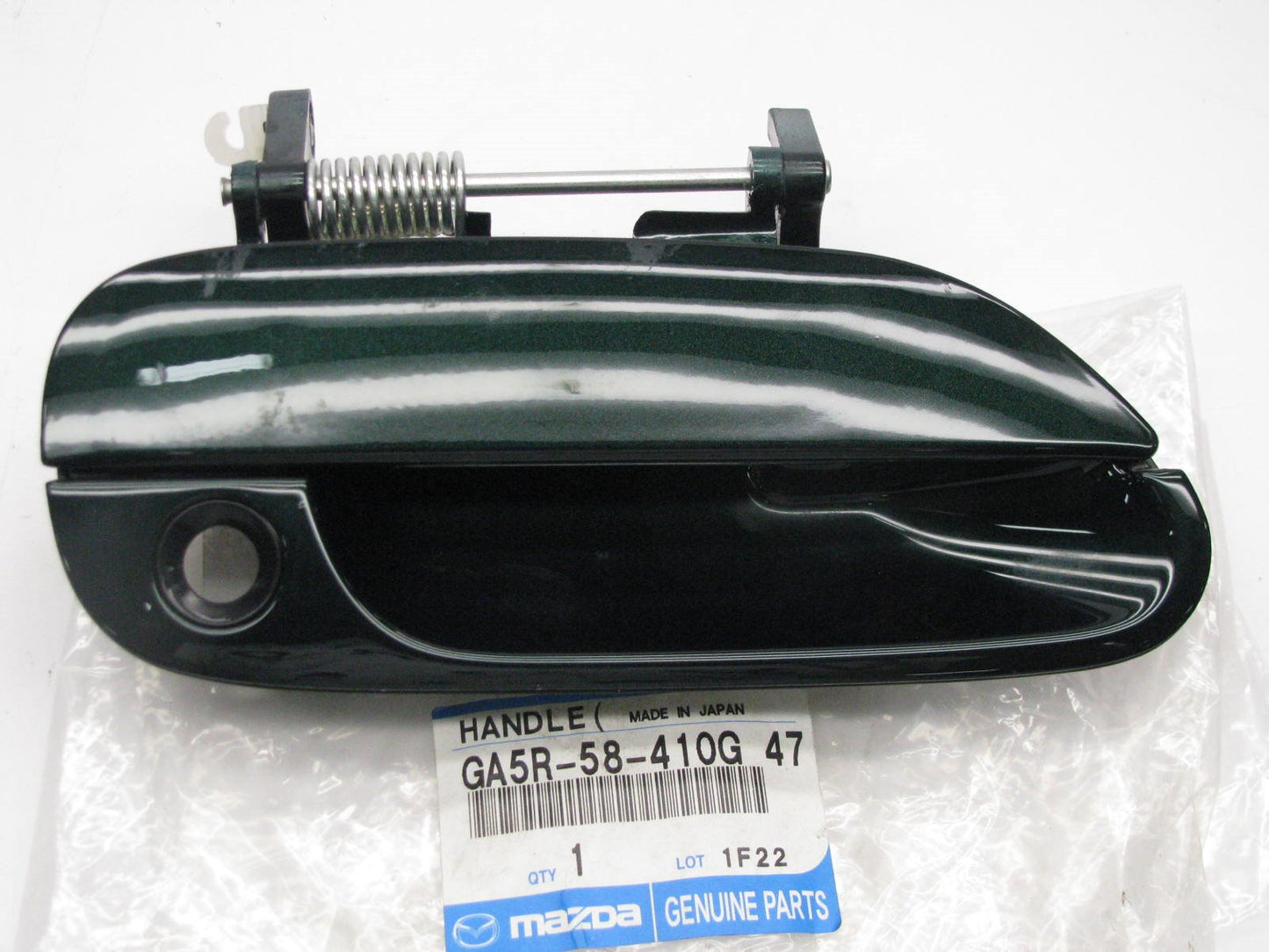 NEW GENUINE OEM Mazda RIGHT Exterior GREEN Door Handle 1999-2005 Miata