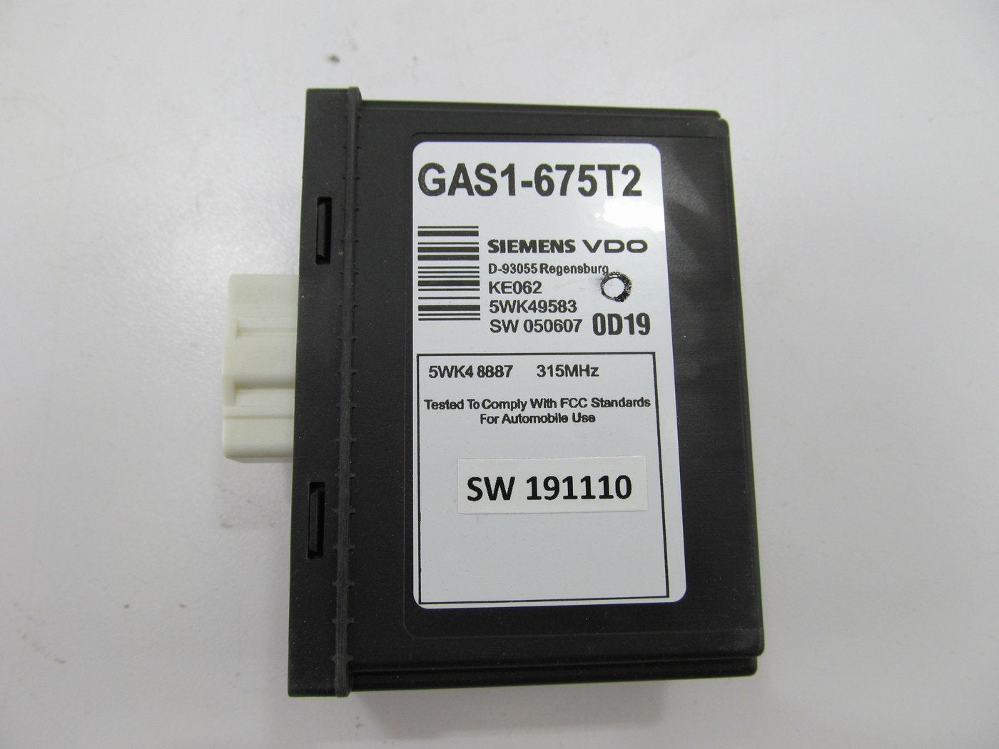 NEW TPMS Tire Pressure Monitor System Module Relay 2008 Mazda RX-8  315MHZ