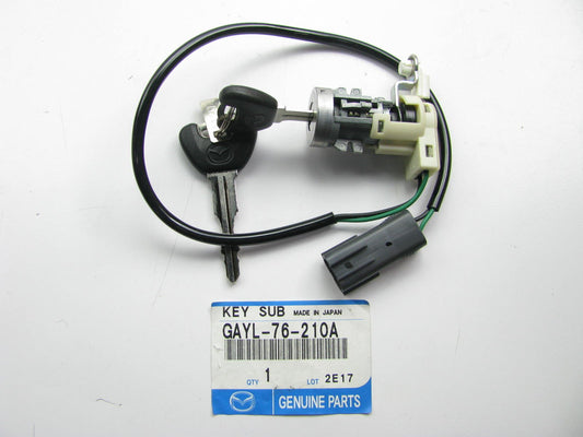 FRONT RIGHT Door Key Lock Cylinder W/ Theft Deterent OEM For 1993-95 Mazda 626