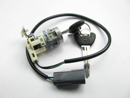 FRONT RIGHT Door Key Lock Cylinder W/ Theft Deterent OEM For 1993-95 Mazda 626
