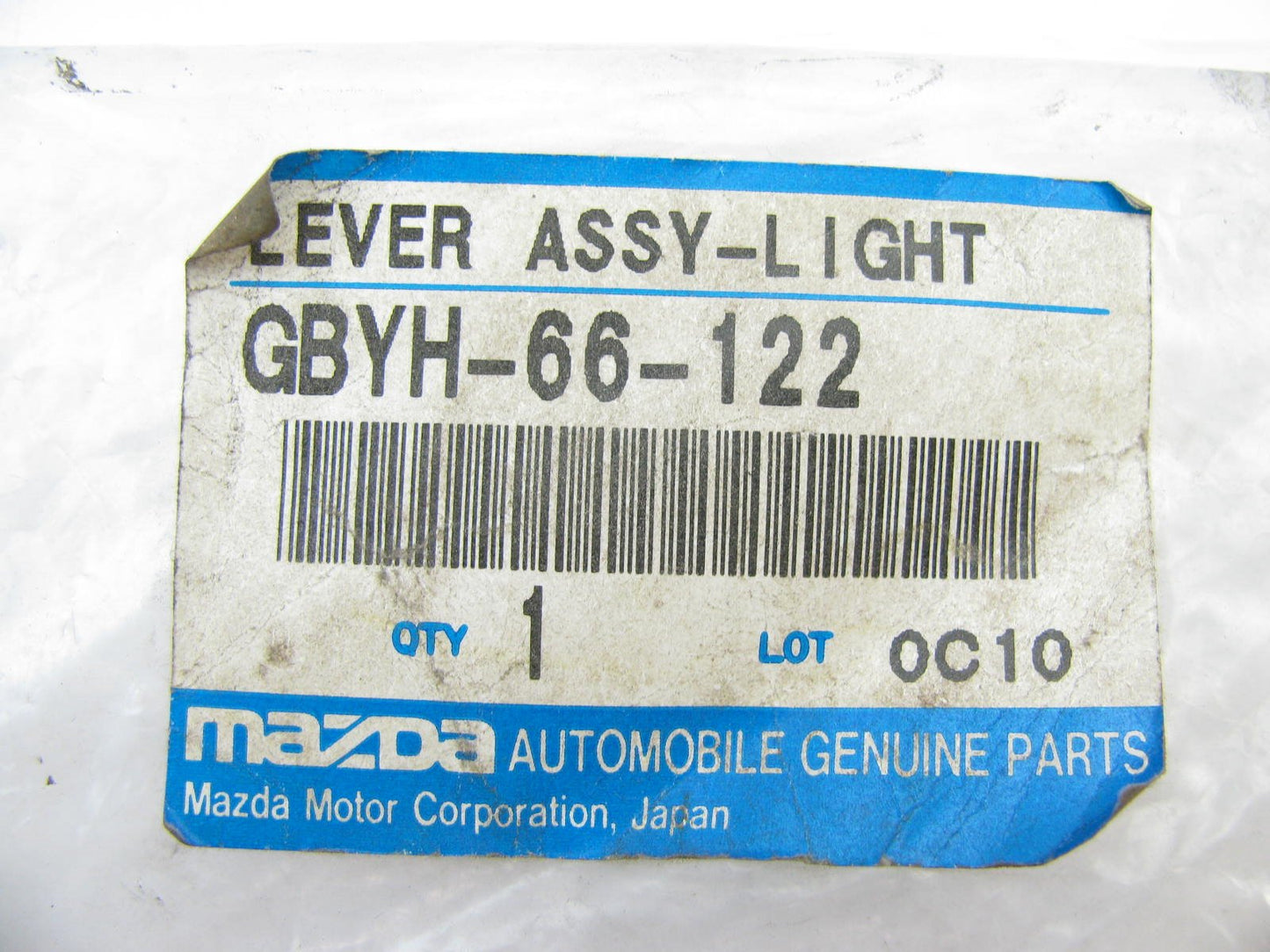 New Genuine OEM Mazda GBYH-66-122 Turn Signal Headlight Lamp Switch / Lever