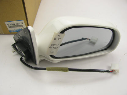 NEW GENUINE R/H RIGHT Side View Mirror OEM 1995-1997 Mazda 626 ALPINE WHITE