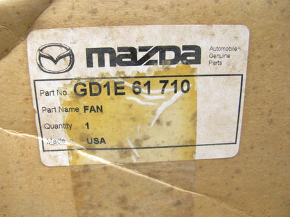 NOS - OEM Mazda GD1E-61-710 A/C Condenser Fan Motor 1996-1997 626 MX-6 2.0L-L4