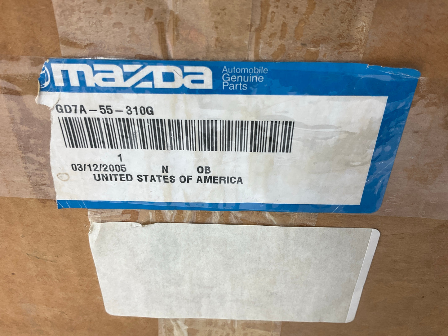 NEW OEM Mazda GD7A-55-310G Dash Center Radio Ashtray Bezel 1998-1999 626