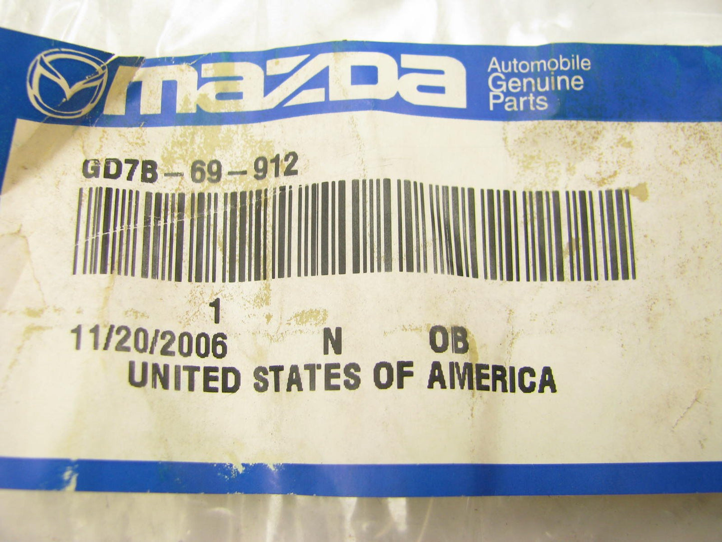 NEW - OEM GENUINE RIGHT Side Sunroof Drive Cable For 1998-02 Mazda 626 GD7B69912