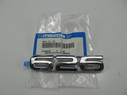 NEW GENUINE OEM Trunk Lid Emblem Badge Nameplate - 1998-1999 Mazda 626 GDYA51721