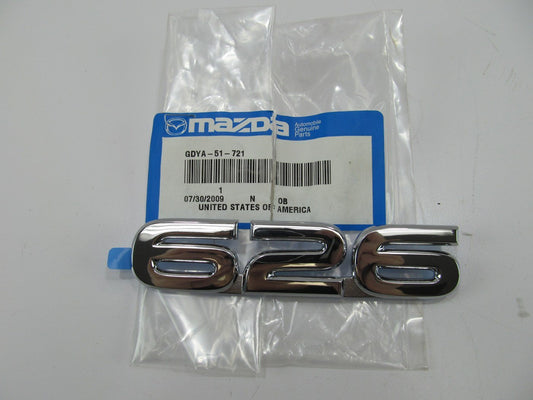 NEW GENUINE OEM Trunk Lid Emblem Badge Nameplate - 1998-1999 Mazda 626 GDYA51721