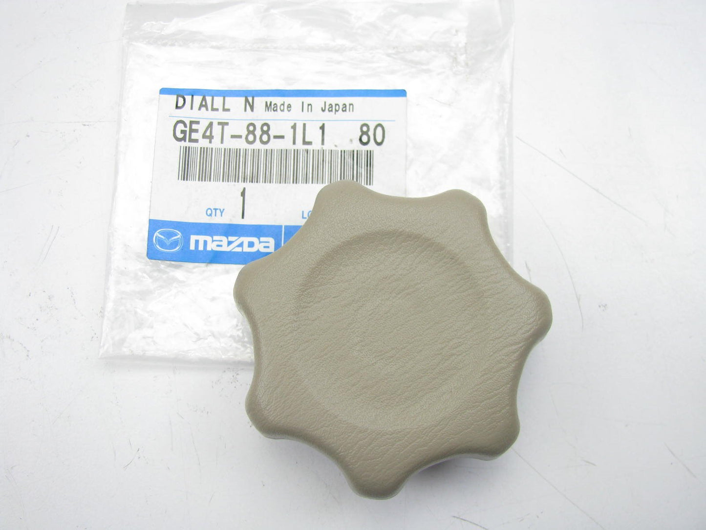 NEW Left Drivers Side Seat Support Adjust Knob BEIGE OEM For 01-03 Mazda Protege